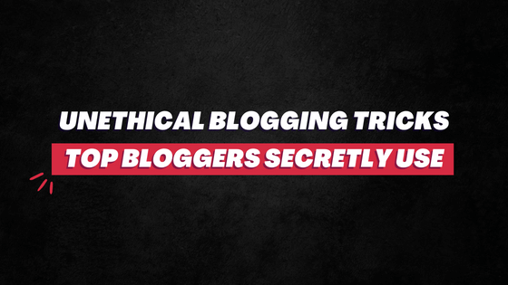 Blogging tricks