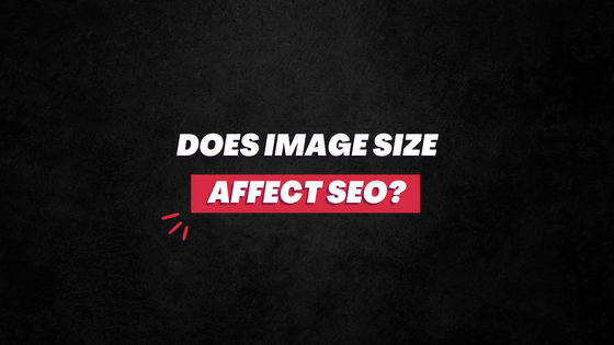Does image size affect SEO
